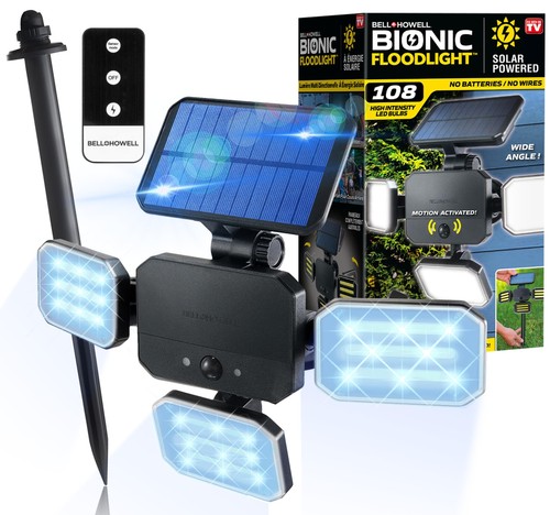 Bell howell bionic flood light - flood,