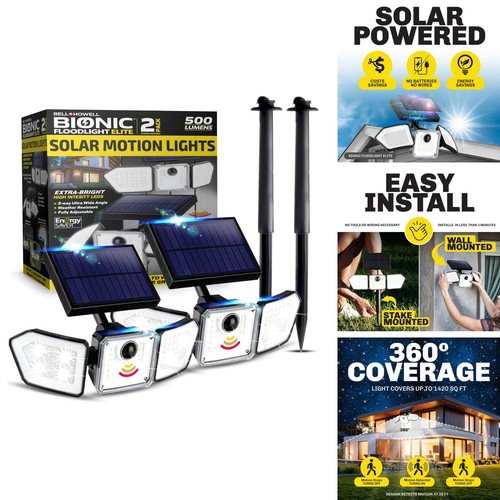 Bell howell bionic flood light - bionic,