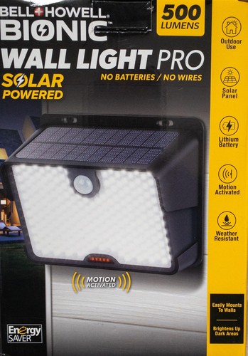 Bell howell bionic - solar, power