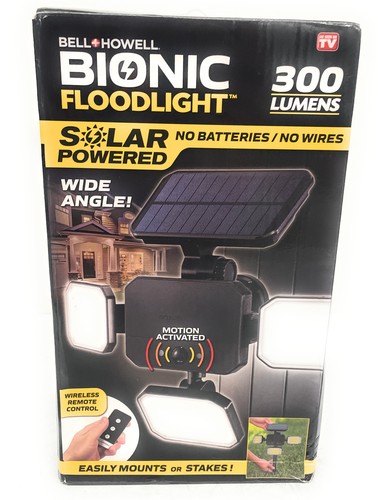 Bell howell solar powered - solar,