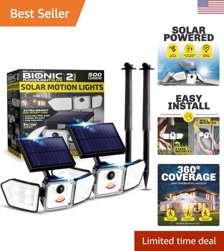 Bionic solar flood light set - bionic,