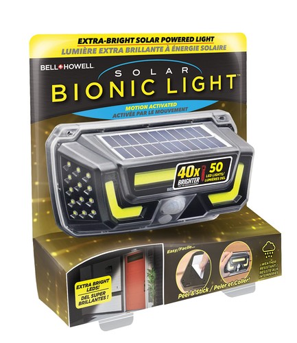 Bell howell solar - bionic, wall