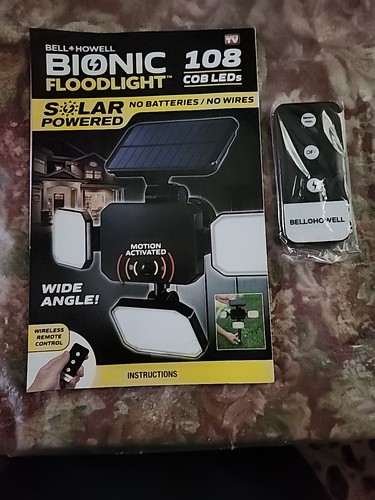 Remote only for bell howell - +,